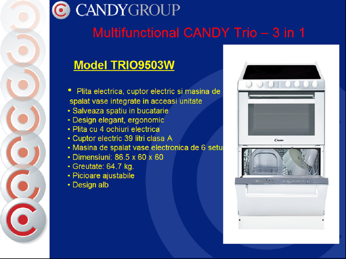Multifunctional Candy Trio – 3 in 1 TRIO 9503/1W - Pret avantajos ...